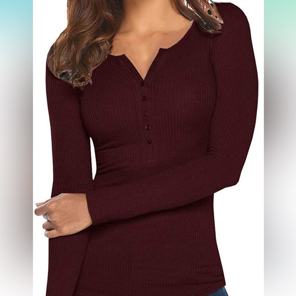 Woman’s Red Long Sleeve T-shirt